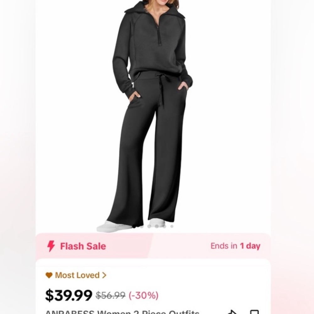 Anrabess 2 Piece matching set, women’s XL.